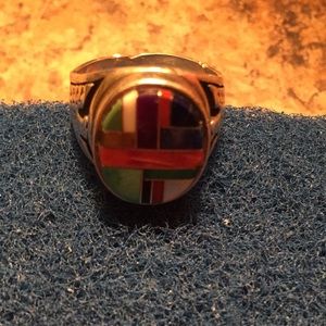 Men’s sterling silver ring